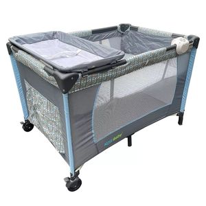 Corralito para bebé Kool Baby gris pp-02