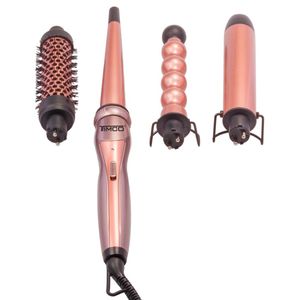 Tenazas para cabello Timco rosa tdl288