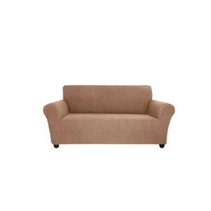 Cubre salas ajustable B.Kind & Beyond beige stretch