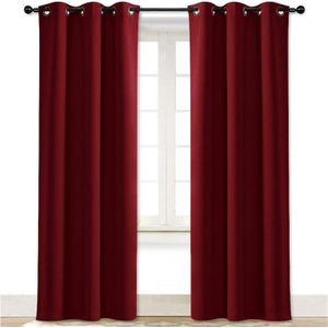 Cortinas blackout B.kind & Beyond tinto 2 Piezas