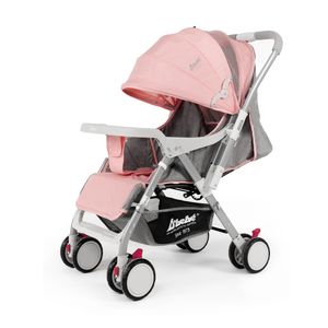 Carriola reversible Dbebé baby bm rosa