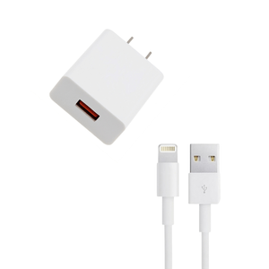 Cargador de pared usb incluye cable usb-lightning Gadgets & Fun