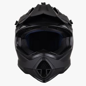 Casco cross BDS xl negro htr hunter