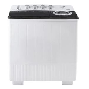 Lavadora doble tina Acros 19 kg blanca ald1945je