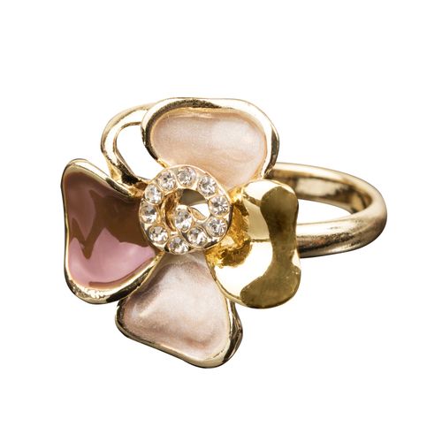 Anillo Unlimited By OB Chapa De Oro 18K RAL8396 - Ajustable