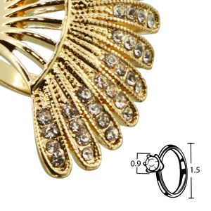 Anillo Unlimited by ob chapa de oro 18k rjz6342 - talla 7