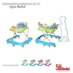 Andadera caminadora Dbebé upa bebé azul