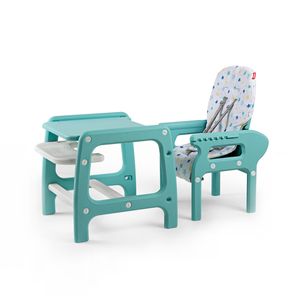 Silla alta 2 en 1 Dbebé multiconfort verde
