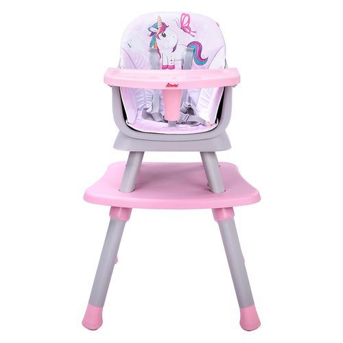 Silla alta 4 en 1 Grow with me Rosa