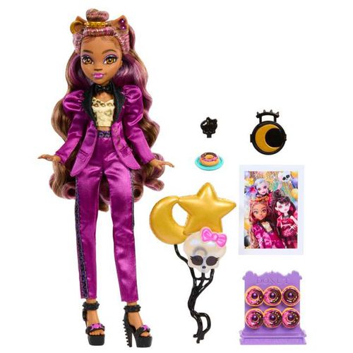 Muñeca Baile Monstruoso Clawdeen  Monster High Multicolor HNF69