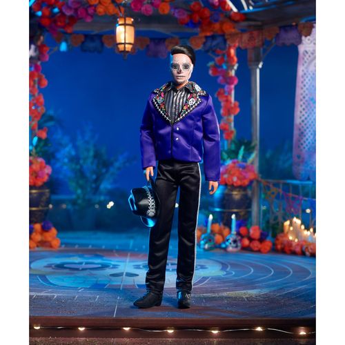 Muñeco Ken Barbie Signature Día De Muertos Multicolor HJX15