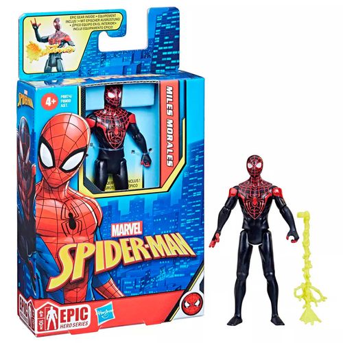 Figura Miles Morales Marvel Multicolor F6974