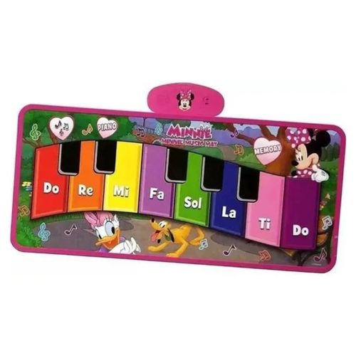 Alfombra Piano Musical Interactivo Toymark 1031 Minnie Mouse