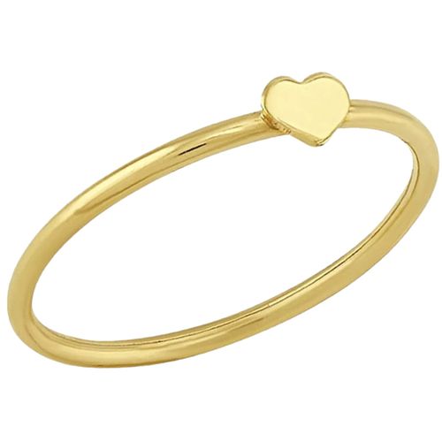 Anillo Mini Corazón Joyería M De León Oro 10k