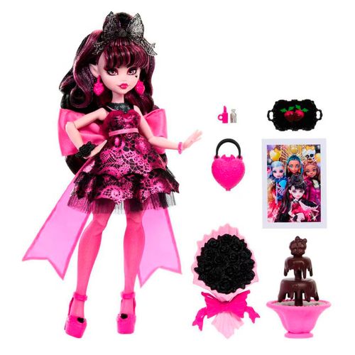 Muñeca Draculaura Monster High Multicolor HNF68