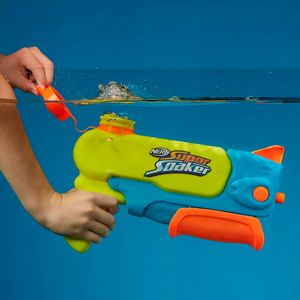 Lanzador de agua Nerf super soaker wave multicolor f6397