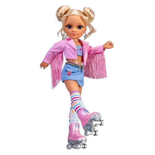 Muñeca Nancy Bailando Con Patines Multicolor NAC22000