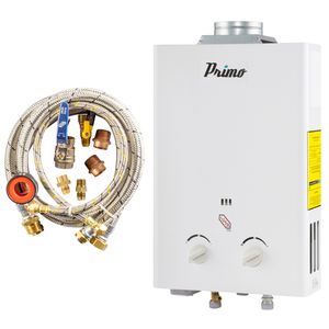 Kit calentador instantáneo Primo gas natural + Kit de instalación 268814