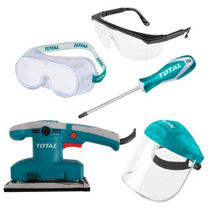 Combo lijadora protector facial desarmador y más Total 268799