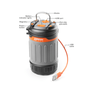 Linterna led portátil Wagan tech recargable con usb mod.4304