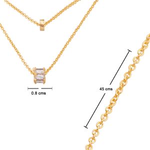 Collar Unlimited by ob chapa de oro 18 k crurtsj49