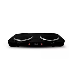 Parrilla eléctrica RCA plancha doble negro RC2000N