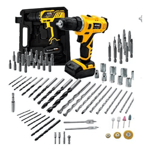 Kit desatornillador inalámbrico Adir amarillo 9152