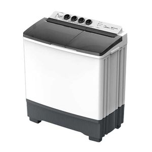 Lavadora semiautomática Midea doble tina 19kg blanco mt100w190/w-mx