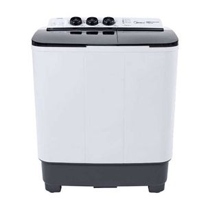 Lavadora semiautomática Midea doble tina 11kg blanco mt100w110/w-mx