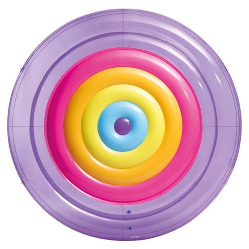 Flotador Inflable Infantil Intex Arcoiris Morado 57285EU