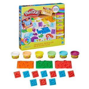 Masa moldeable Play Doh números fundamentales multicolor e8533