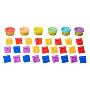 Juego de habilidad Play Doh letras fundamentales e8532