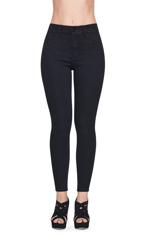 Jeans Devendi Skinny Básico Negro 111-30