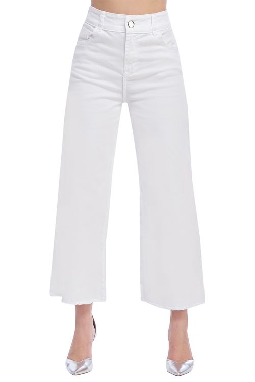 Jeans Devendi Wide Leg Blanco 113-16