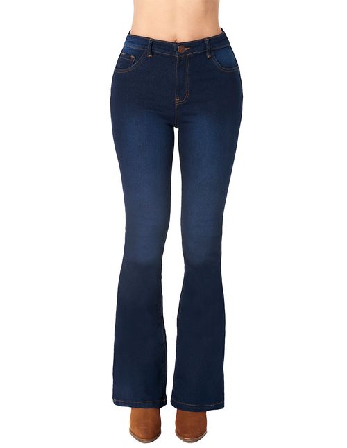 Jeans Devendi Corte Campana Stretch 113-08