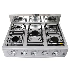 Parrilla de gas Supra 5 quemadores inox 5q-ta