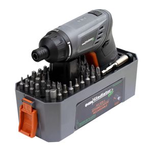 Combo atornillador 3.6v y 50 accesorios Gladiator ad 836 k