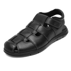 Sandalia Casual Para Caballero Flexi Negro 400026