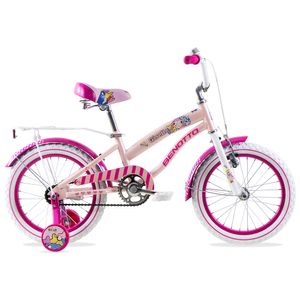 Bicicleta Benotto city giselle R16 acero 1V. rosa