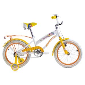Bicicleta Benotto city giselle R16 acero 1V. blanco