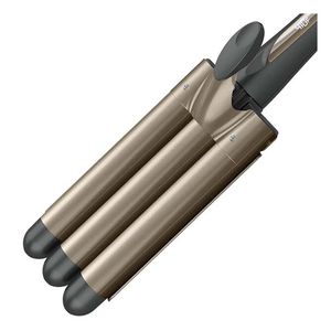 Tenazas triple para cabello Conair gris s9