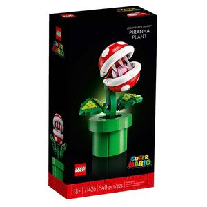 Armable para niños planta piraña Lego multicolor 71426