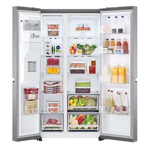 Refrigerador dúplex 27 pies LG plata vs27lip