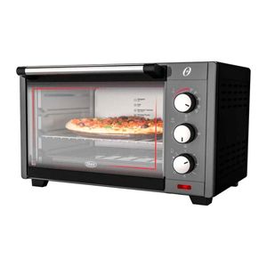 Horno eléctrico Oster negro tssttv7030-1mx
