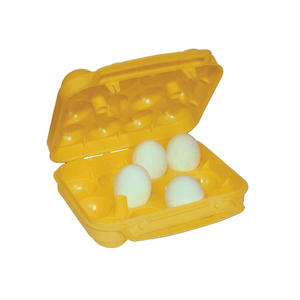 Caja de almacenamiento para huevos Coghlan's 12 compartimentos mod.511a amarillo