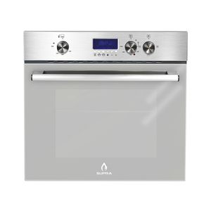 Horno a gas / Eléctrico para Empotrar silver vortex de acero Inoxidable