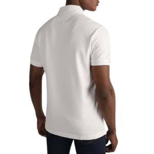 Playera polo para hombre Tommy Hilfiger hueso regular mw0mw32346 ybh