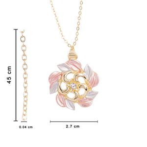 Set de collar y aretes Unlimited by ob chapa de oro 18 k jrrast6479