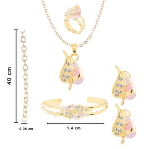 Set de collar , aretes y brazalete Unlimited by ob chapa de oro 18 k jrralt0311