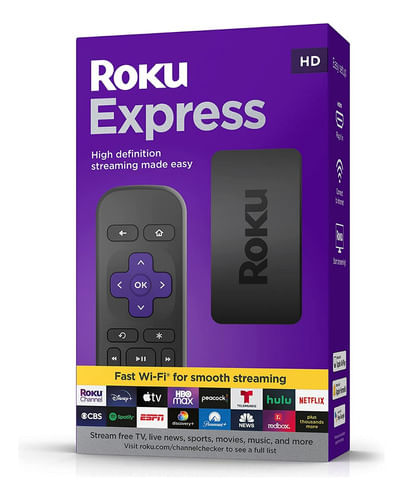 Roku Express 3960r Streaming Hd Wireles Hdmi EXPRESS 3960R Negro,Estándar